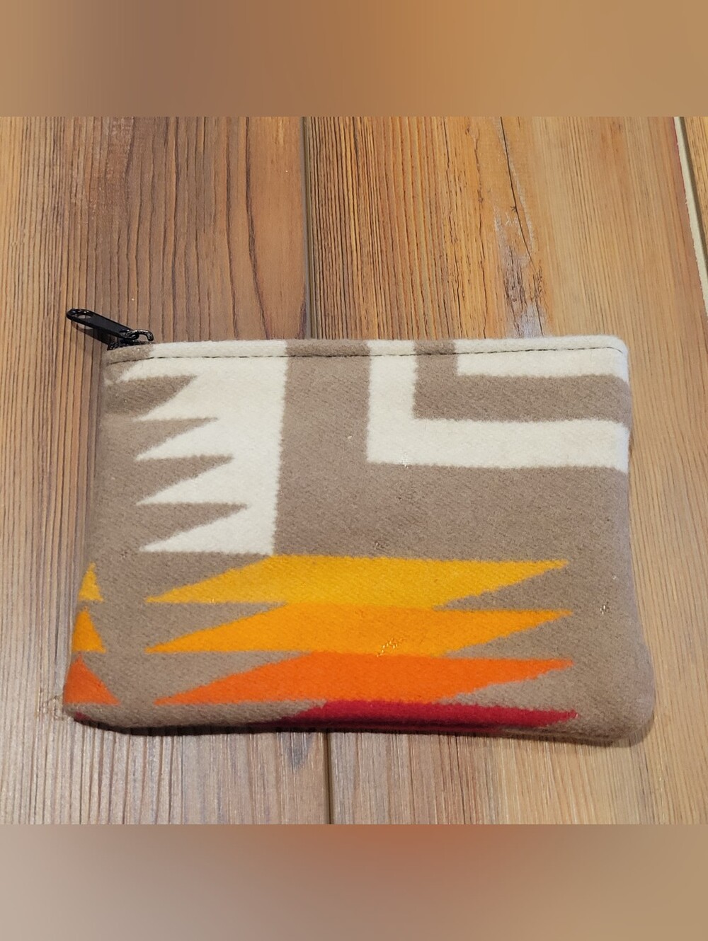 Pendleton Wool Zippered Pouch 5 X 4